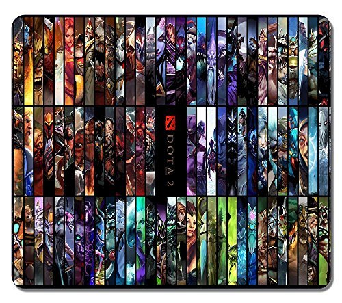 Customized Non-Slip Large Textured Surface Water Resistent Mousepad All The Heroes Dota 2 Dota Durable Large Gaming Mouse Pads Oblong Mousepad