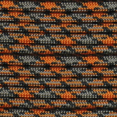 Rusty 100' + 50 Buckles Paracord Hero 10' 20' 50' 100' Hanks Parachute 550 Cord Type III 7 Strand Paracord - Largest Paracord Selection