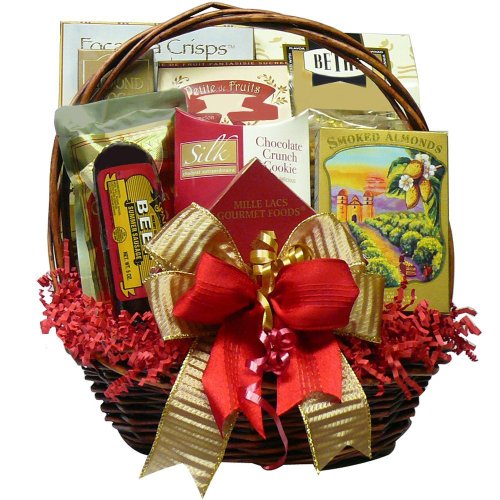 Happy Times Gourmet Food and Snacks Gift Basket