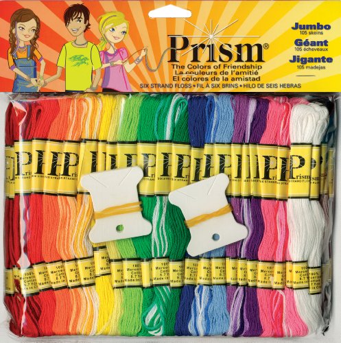 DMC Prism Six-Strand Floss Jumbo Pack, 105-Pack