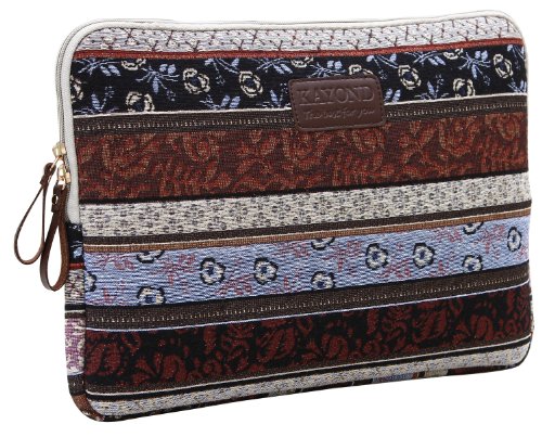 Kayond®new Bohemian Style Jacquard Embroidering Fabric 10-15 Inch Laptop / Notebook Computer / MacBook / MacBook Pro / MacBook Air Sleeve Case Bag Cover