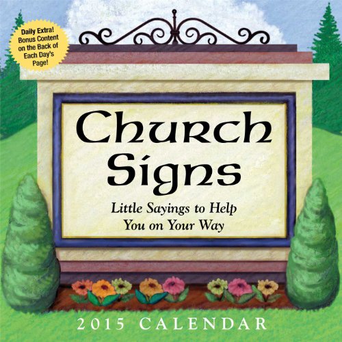 Church Signs 2015 Day-to-Day Calendar